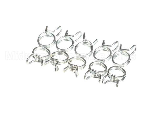 0L0815 Electrolux Professional Hose Clamp; Set 10Pcs; Dia.7,8-8,3Mm