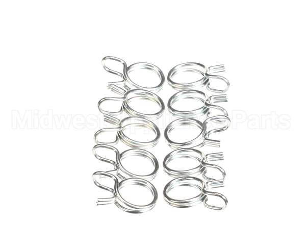 0L0815 Electrolux Professional Hose Clamp; Set 10Pcs; Dia.7,8-8,3Mm