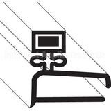 1-100V16-0271C Compatible Baxter Gasket, Door (Magnetic, 75")