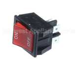 1.2420 Synesso Switch, On/Off, Lighted, Red