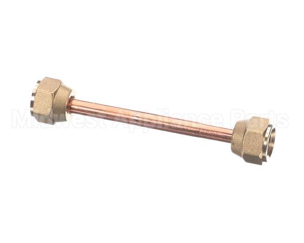 1.5370 Synesso Tube, 1/4' Copper With Fittings, 80 Mm -