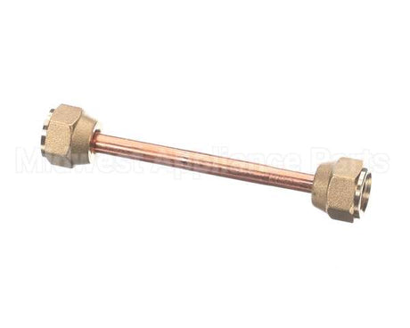 1.5370 Synesso Tube, 1/4' Copper With Fittings, 80 Mm -