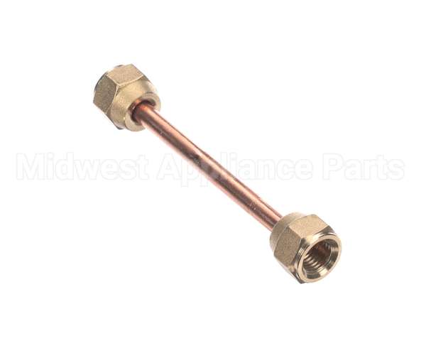 1.5370 Synesso Tube, 1/4' Copper With Fittings, 80 Mm -
