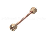 1.5370 Synesso Tube, 1/4' Copper With Fittings, 80 Mm -