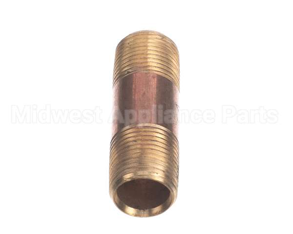 10-2868 Market Forge Nipple, Brass 1/2 Mnpt X 2.5
