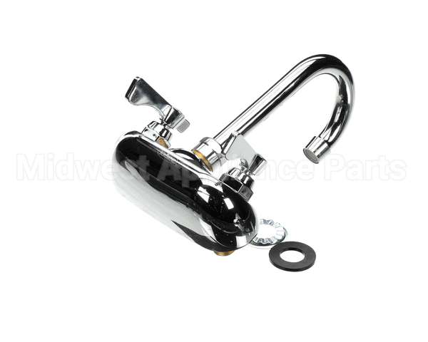 10-400L Krowne Silver Series 4 Center Wall Mount Faucet