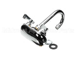 10-400L Krowne Silver Series 4 Center Wall Mount Faucet