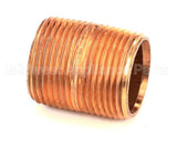 10-8287 Market Forge Close Nipple 1 Ips, Brass