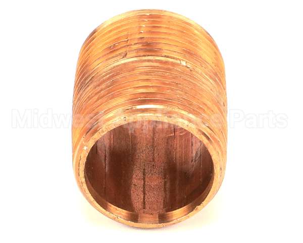 10-8287 Market Forge Close Nipple 1 Ips, Brass