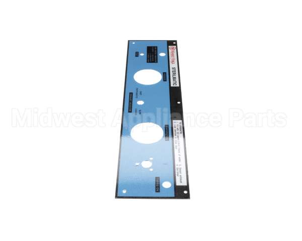 10-9280 Market Forge Panel Control W/Decal Stme