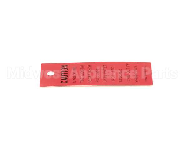 10003.0000 Bunn Tag, Thermostat-Red