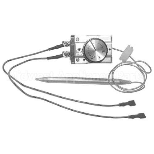 100038 Compatible Newco Thermostat W/Dial Tb125, 3/8 X 5-5/8, 24