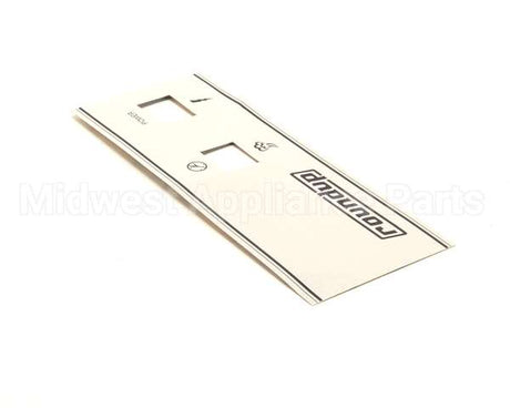 1000906 Antunes Label,Control Panel