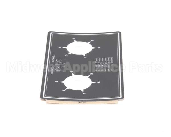 1001047 Antunes Label, Dial Compression