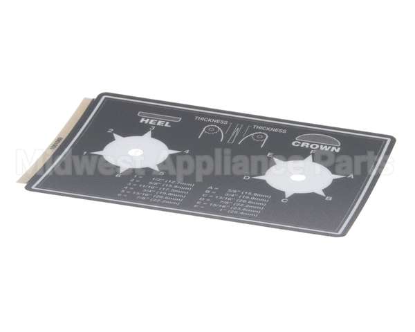 1001069 Antunes Label, Dial Compression