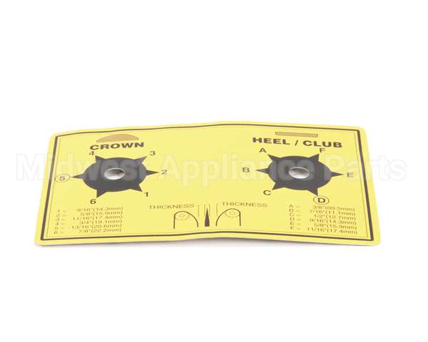 1001118 Antunes Label, Dial Compression