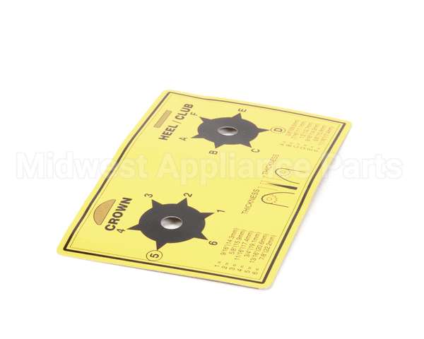 1001118 Antunes Label, Dial Compression