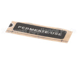 1001134 Antunes Label, Permeate