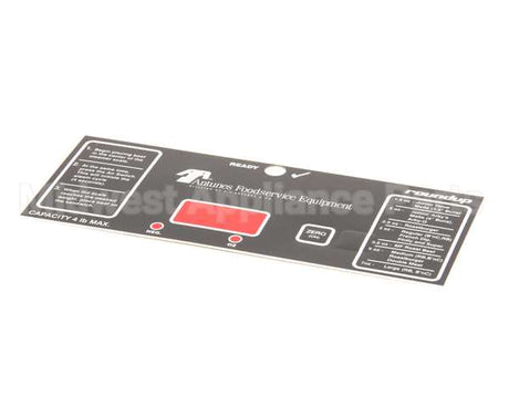 1001140 Antunes Overlay, Front Panel