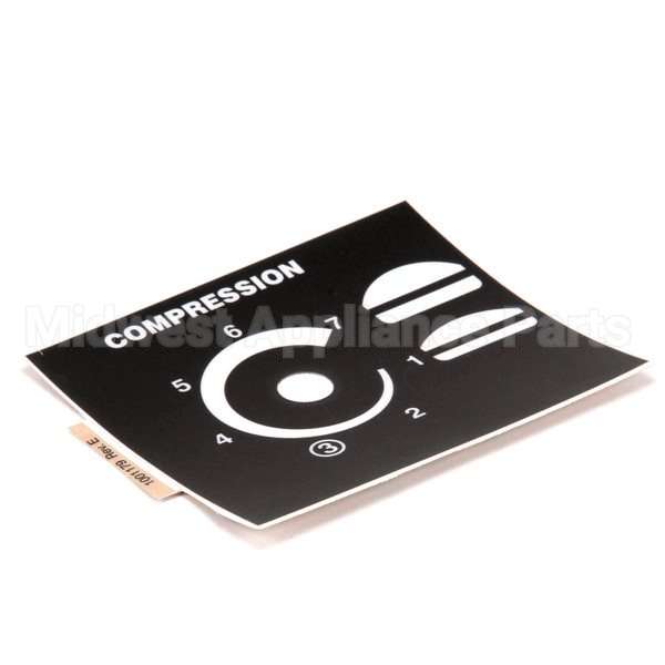1001179 Compatible Roundup Label, Compression