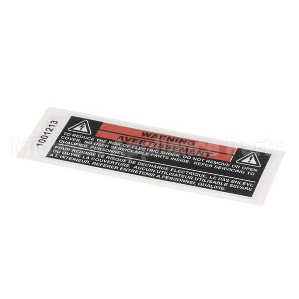 1001213 Compatible Roundup Label - Shock Hazard