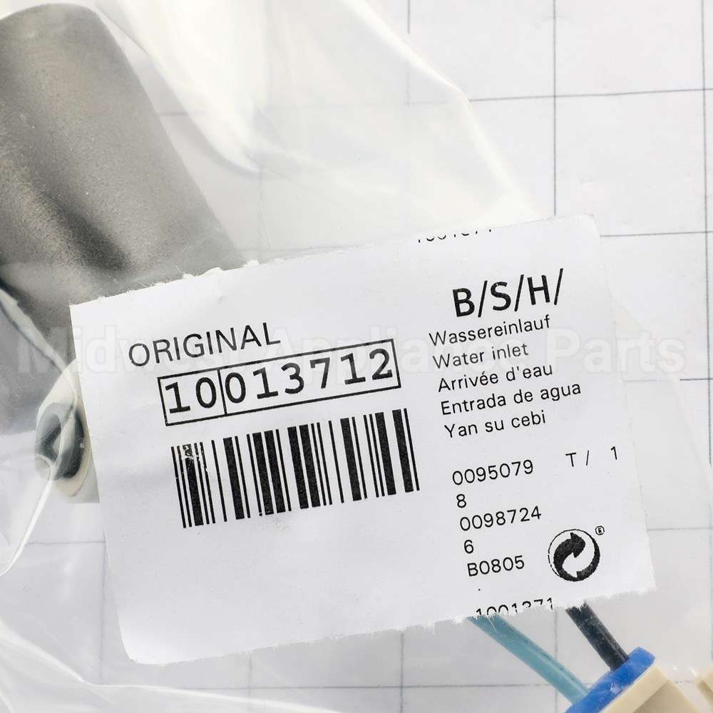 10013712 Bosch Water Inlet