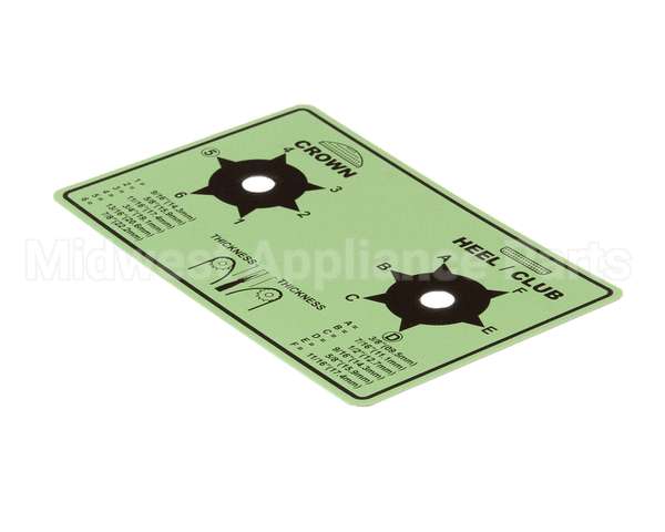 1001590 Antunes Green Compressor Label Vct
