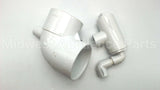100187862 Lochinvar & A.o. Smith 3" Al Exhaust/Condensate Elbow