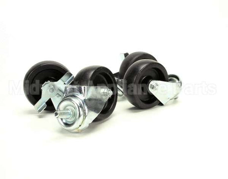 100436 Norlake Set Of 4 Casters