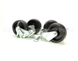 100436 Norlake Set Of 4 Casters