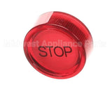 10054 Gaylord Red "Stop" Lens With "Stop" Inscription