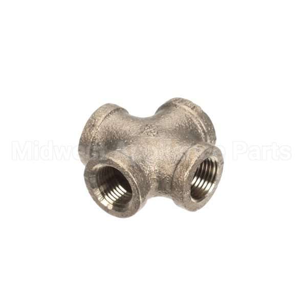 100598 Compatible Champion Cross 1/2 Npt Brass