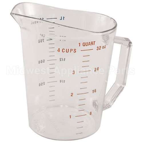 100MCCW-135 Compatible Cambro 1 Qt Measuring Cup-135 Clear