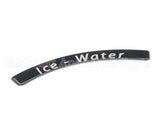 1011357-83 Ice O Matic Label Ice-Water