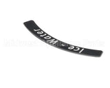 1011357-83 Ice O Matic Label Ice-Water