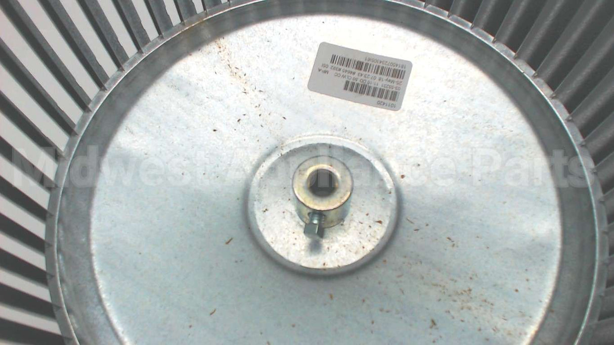 1011420 International Comfort Products 11"X10" Cw 1/2"Bore Blwr Wheel