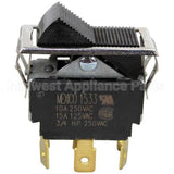 1011817 Compatible Southbend Switch, On/Off Black Rocker