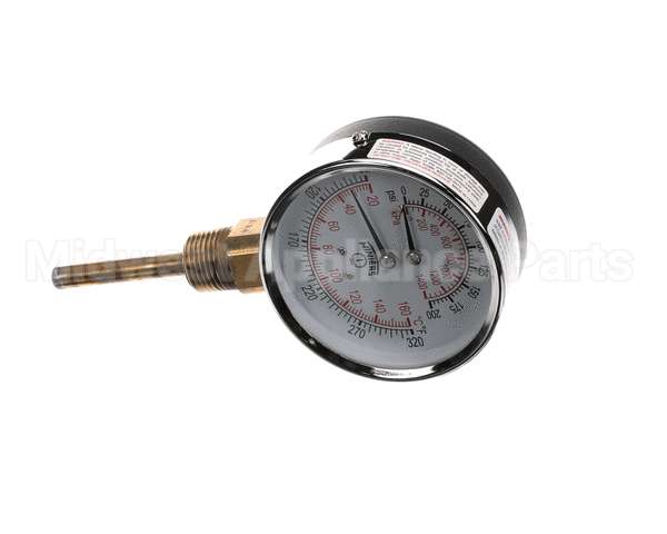 10175 Gaylord Pressure Temperature Gauge 0-2