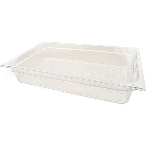 10201B07 Compatible Carlisle Foodservice Pan, Food(Full, 4"D, Clear)