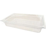 10201B07 Compatible Carlisle Foodservice Pan, Food(Full, 4"D, Clear)