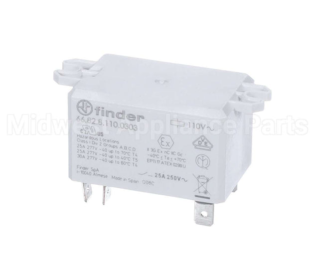 1020492 Perlick Damper Rly,Dual Zne 2Pole 30A