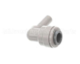 1025.00032.00 Fetco Plug In Elbow, 1/4 Stem Od X 1