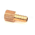1031.00003.00 Compatible Fetco Fitting, Barb, 3/8 Hose Id X 1