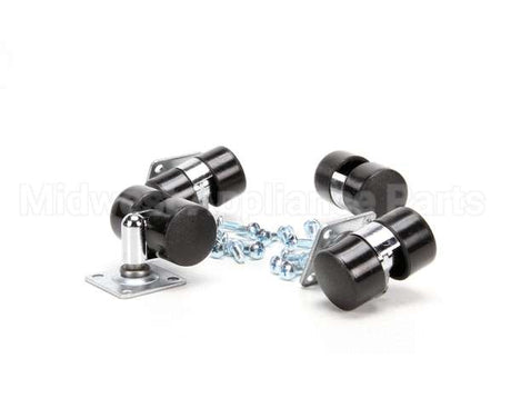 10314-01 Silver King Kit Casters 1 7/16 Wh/1 3/4 Th