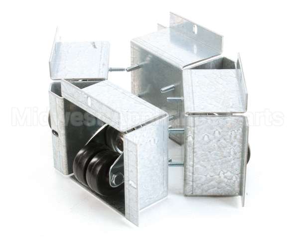 10314-04 Silver King Kit Caster 2 In Skfb/Rb/F2