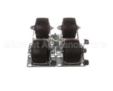 10314-102 Silver King Kit Caster Plate 3 In Wh/4 In