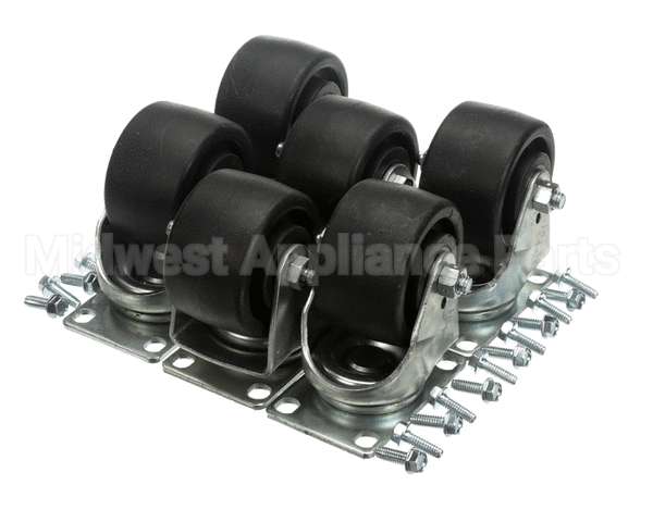 10314-105 Silver King 4'' Caster Plate Kit W/O Brake