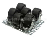 10314-105 Silver King 4'' Caster Plate Kit W/O Brake