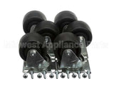 10314-105 Silver King 4'' Caster Plate Kit W/O Brake