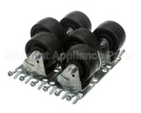 10314-105 Silver King 4'' Caster Plate Kit W/O Brake